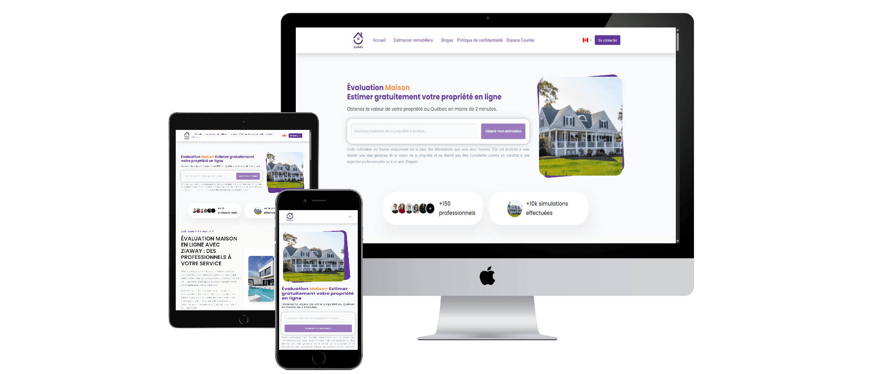 Ziaway.ca | Property Value Estimation Service | Leads Generation App